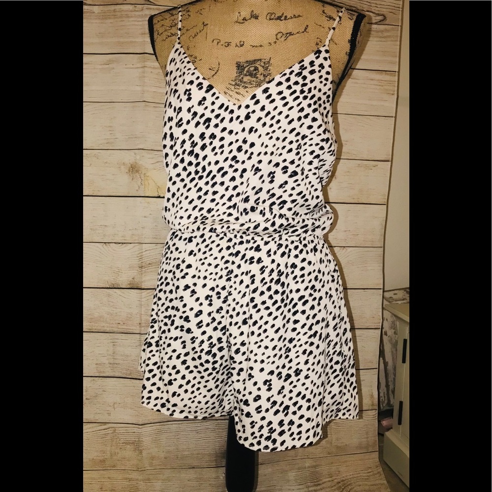 Animal print Romper